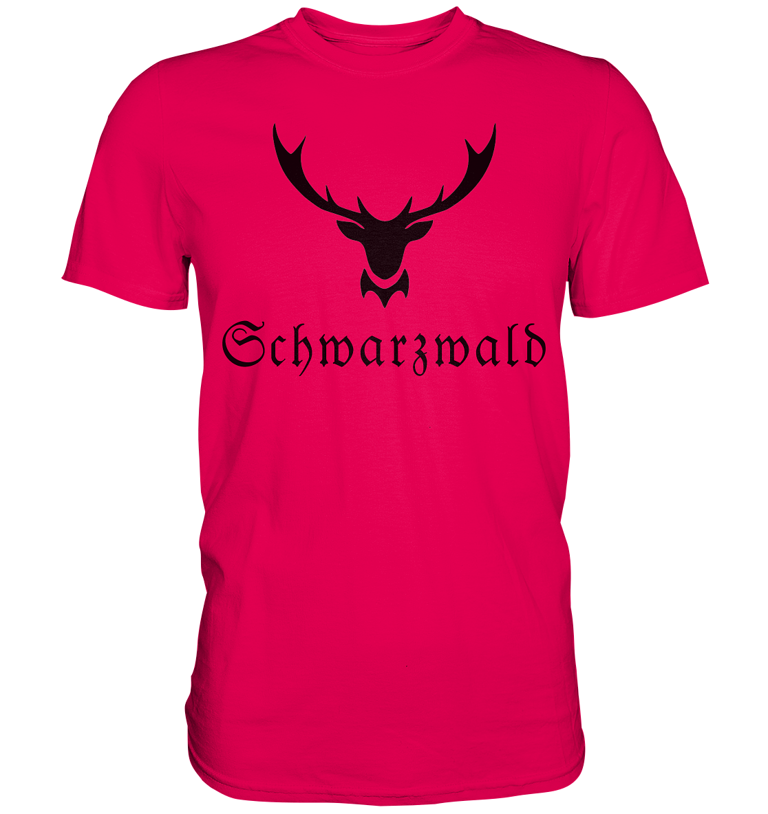 Schwarzwald Hirschgeweih | Unisex Premium T-Shirt