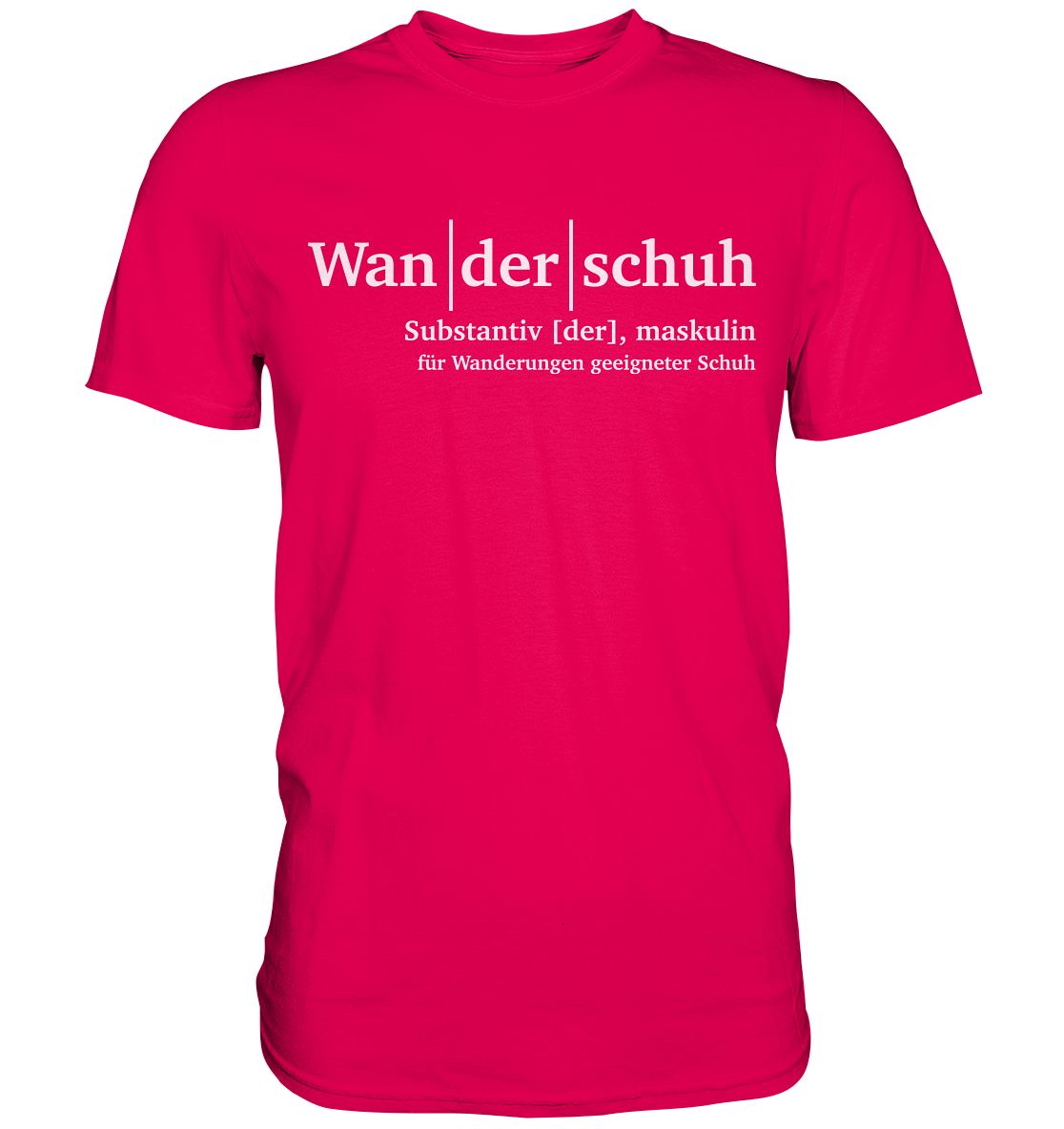Wanderschuh | Premium T-Shirt