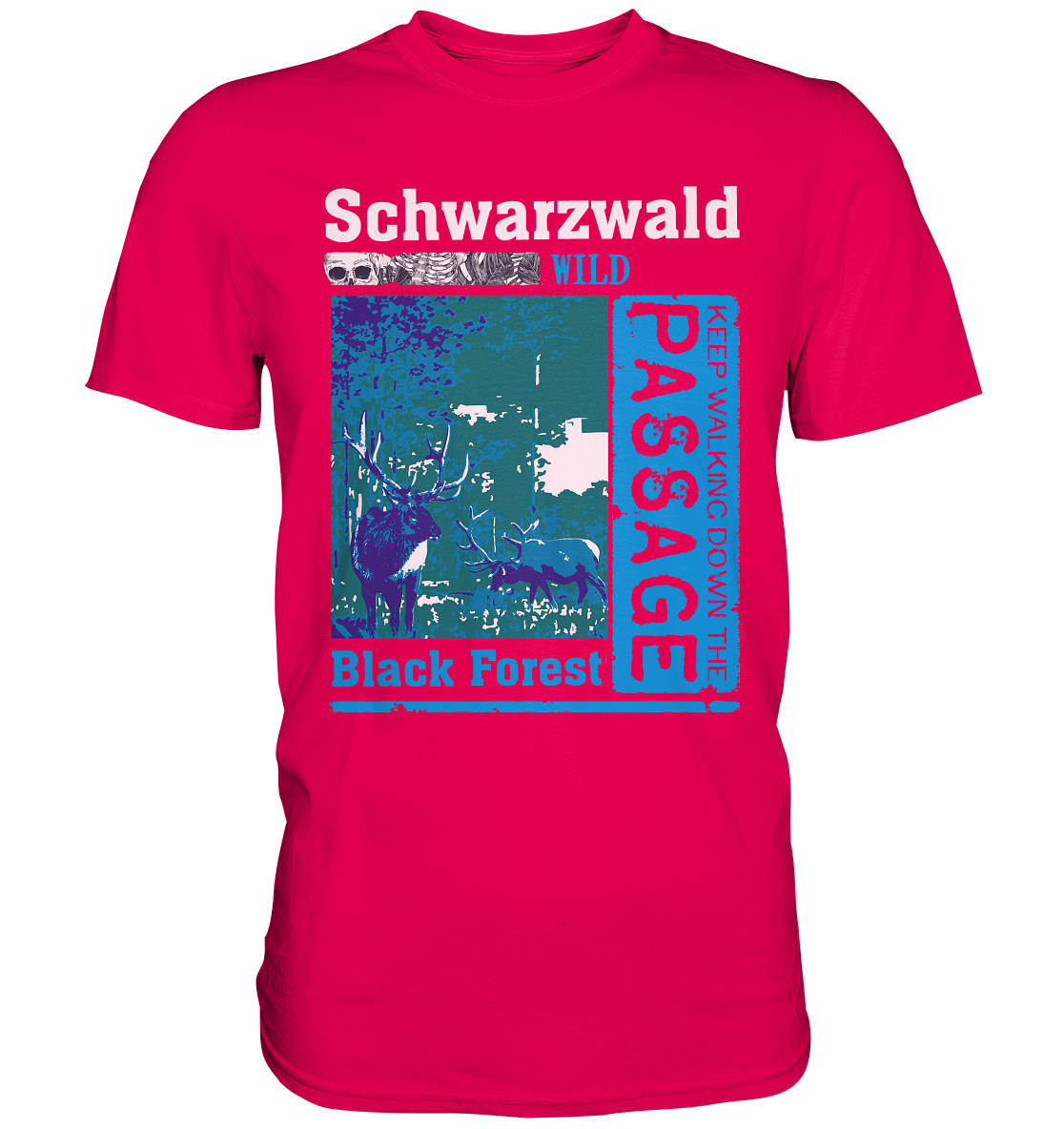 Schwarzwald Wild Passage | Unisex Premium T-Shirt