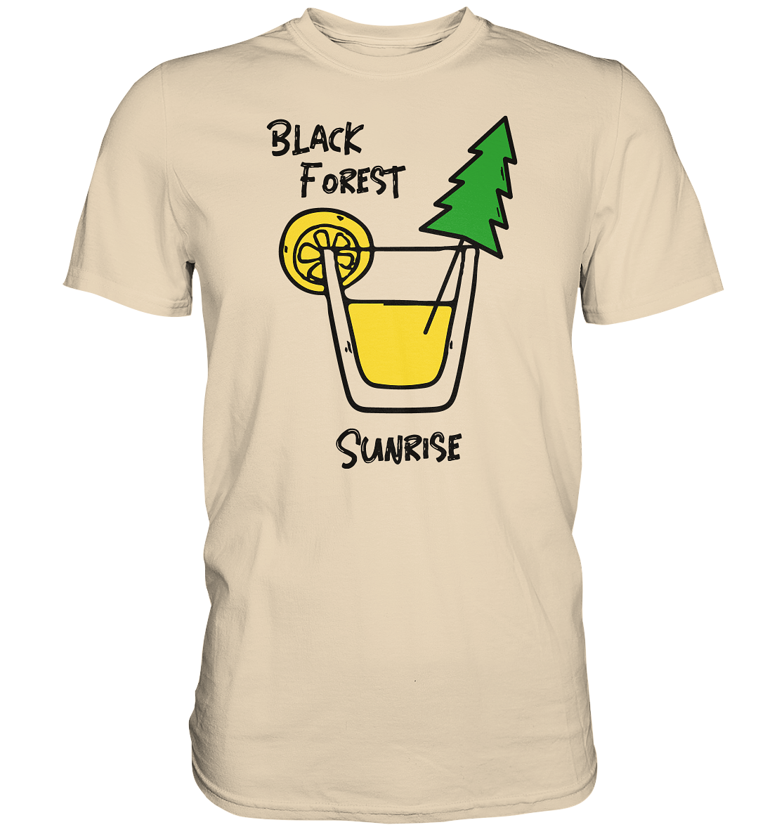 Black Forest Sunrise | Unisex Premium T-Shirt
