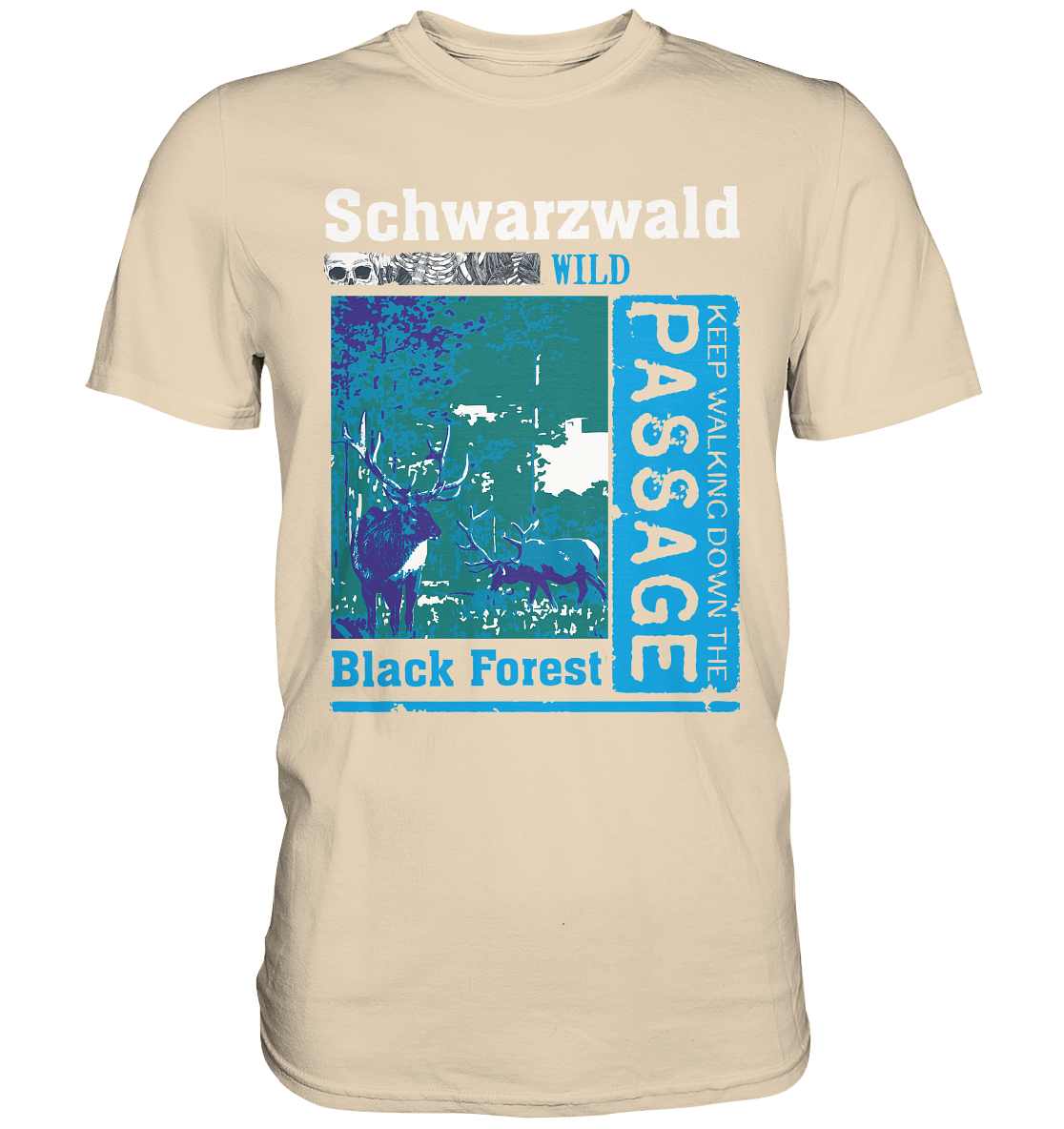 Schwarzwald Wild Passage | Unisex Premium T-Shirt