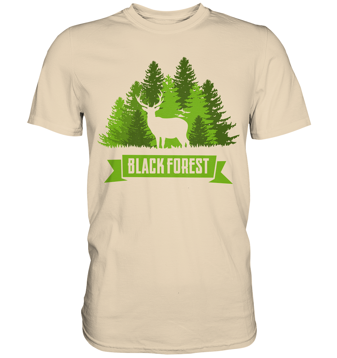Black Forest Hirsch & Wald | Organic T-Shirt