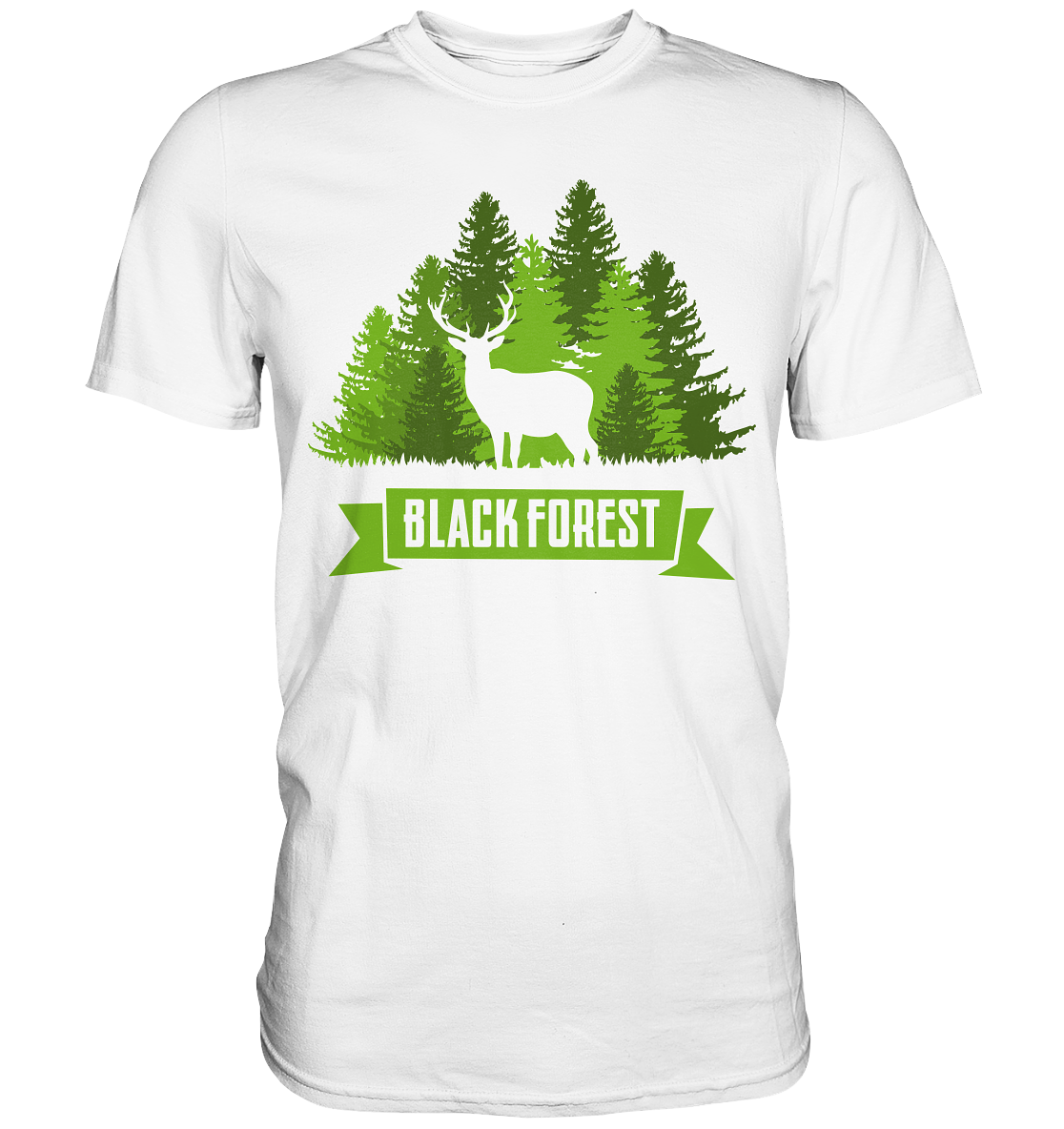 Black Forest Hirsch & Wald | Organic T-Shirt