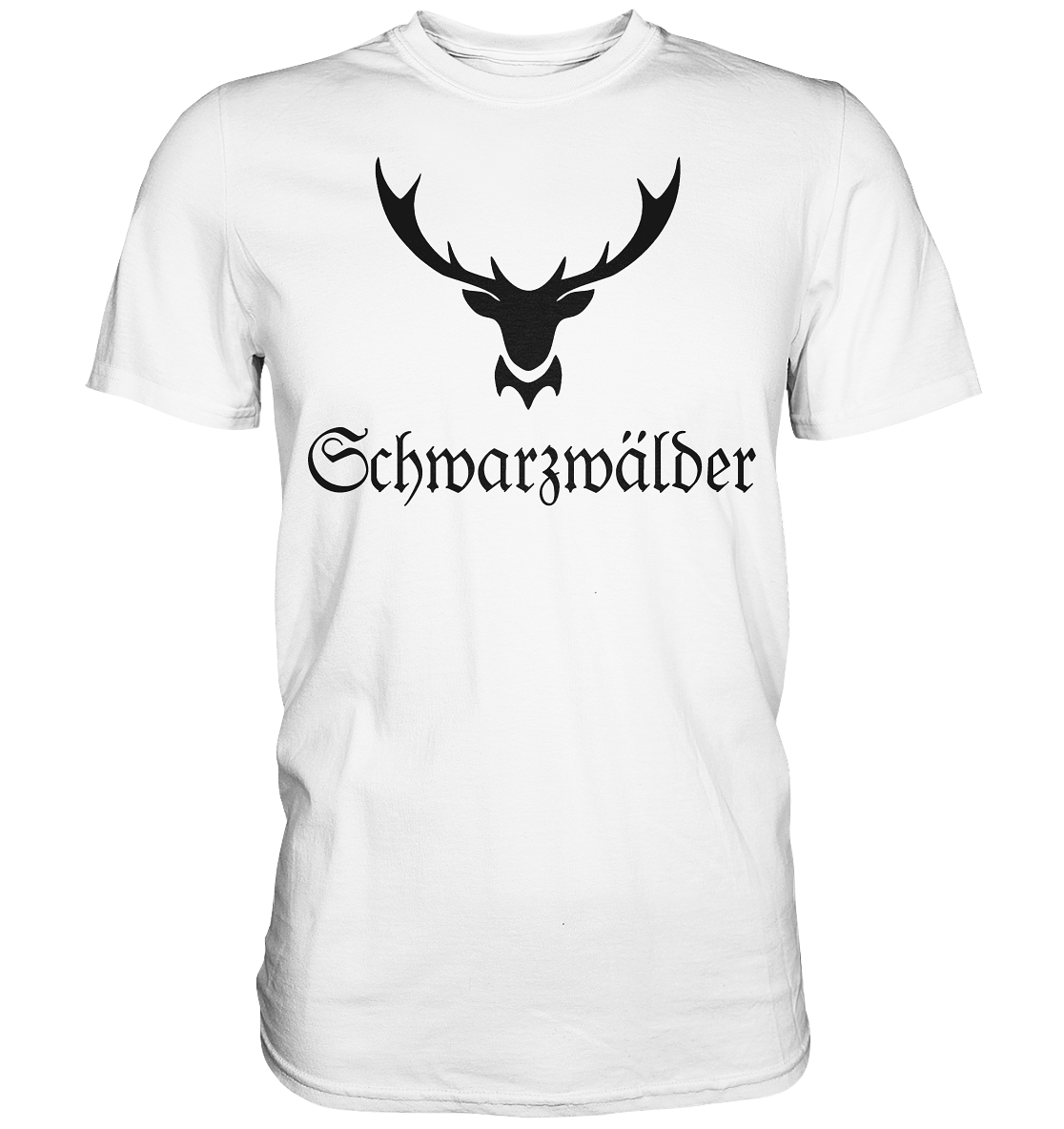 Schwarzwälder Hirschgeweih | Organic T-Shirt