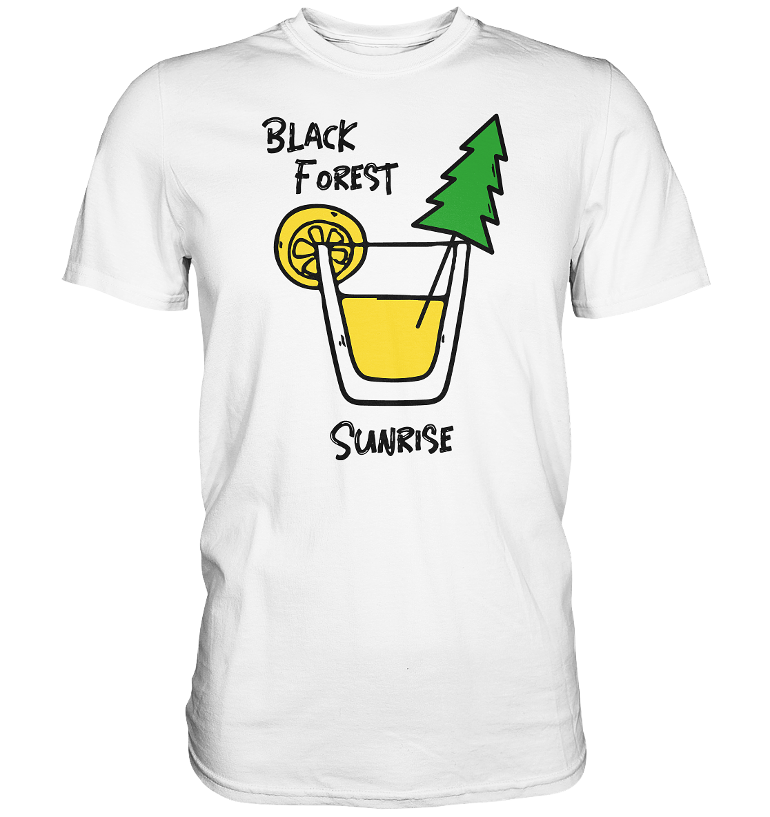 Black Forest Sunrise | Unisex Premium T-Shirt