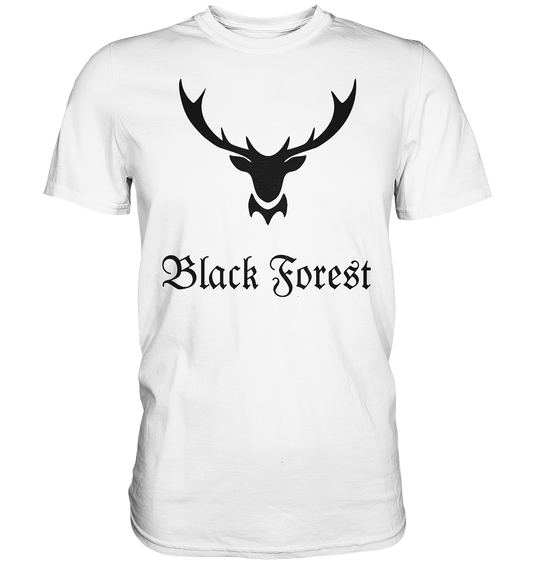 Black Forest Hirschgeweih | Unisex Premium T-Shirt
