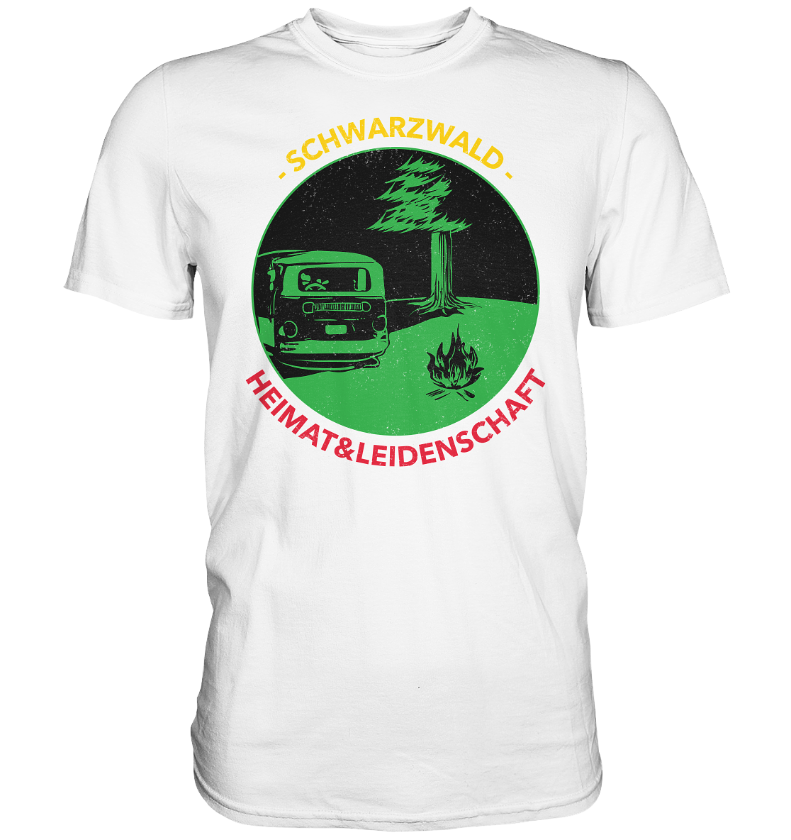 Schwarzwald Heimat Leidenschaft | Unisex Premium T-Shirt