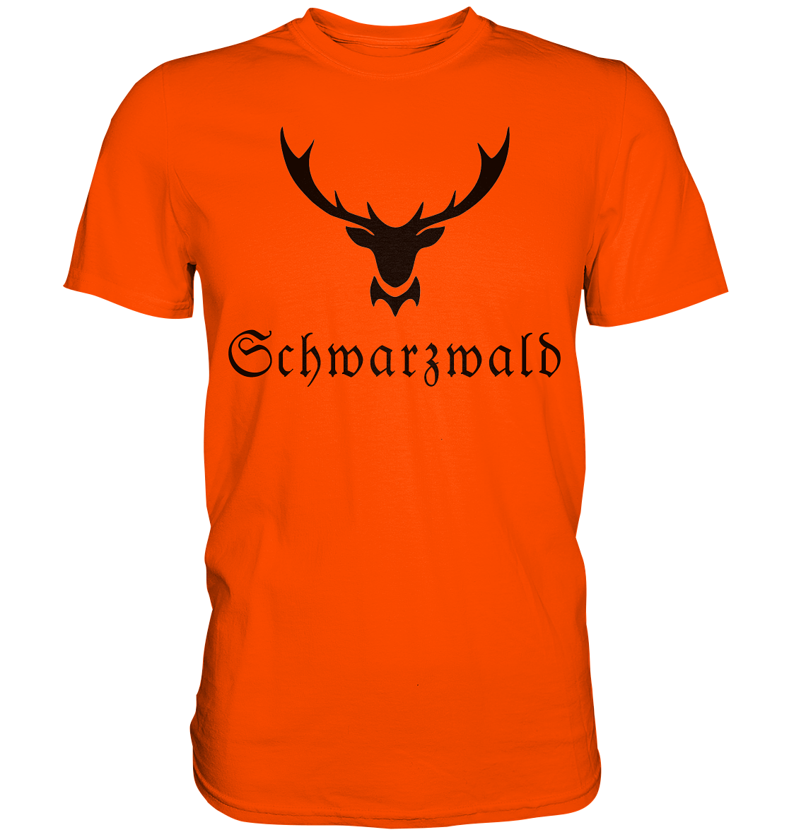 Schwarzwald Hirschgeweih | Unisex Premium T-Shirt
