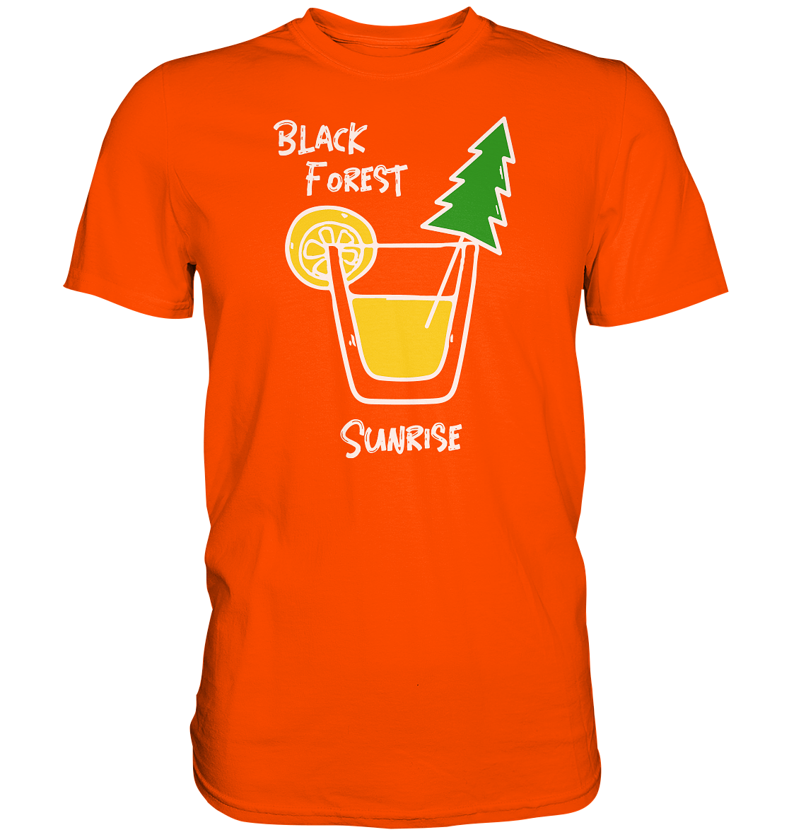 Black Forest Sunrise | Unisex Premium T-Shirt