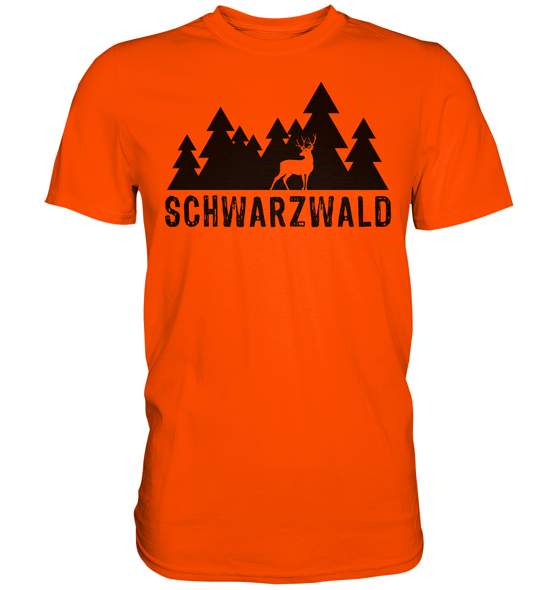 Schwarzwald Hirsch | Premium T-Shirt