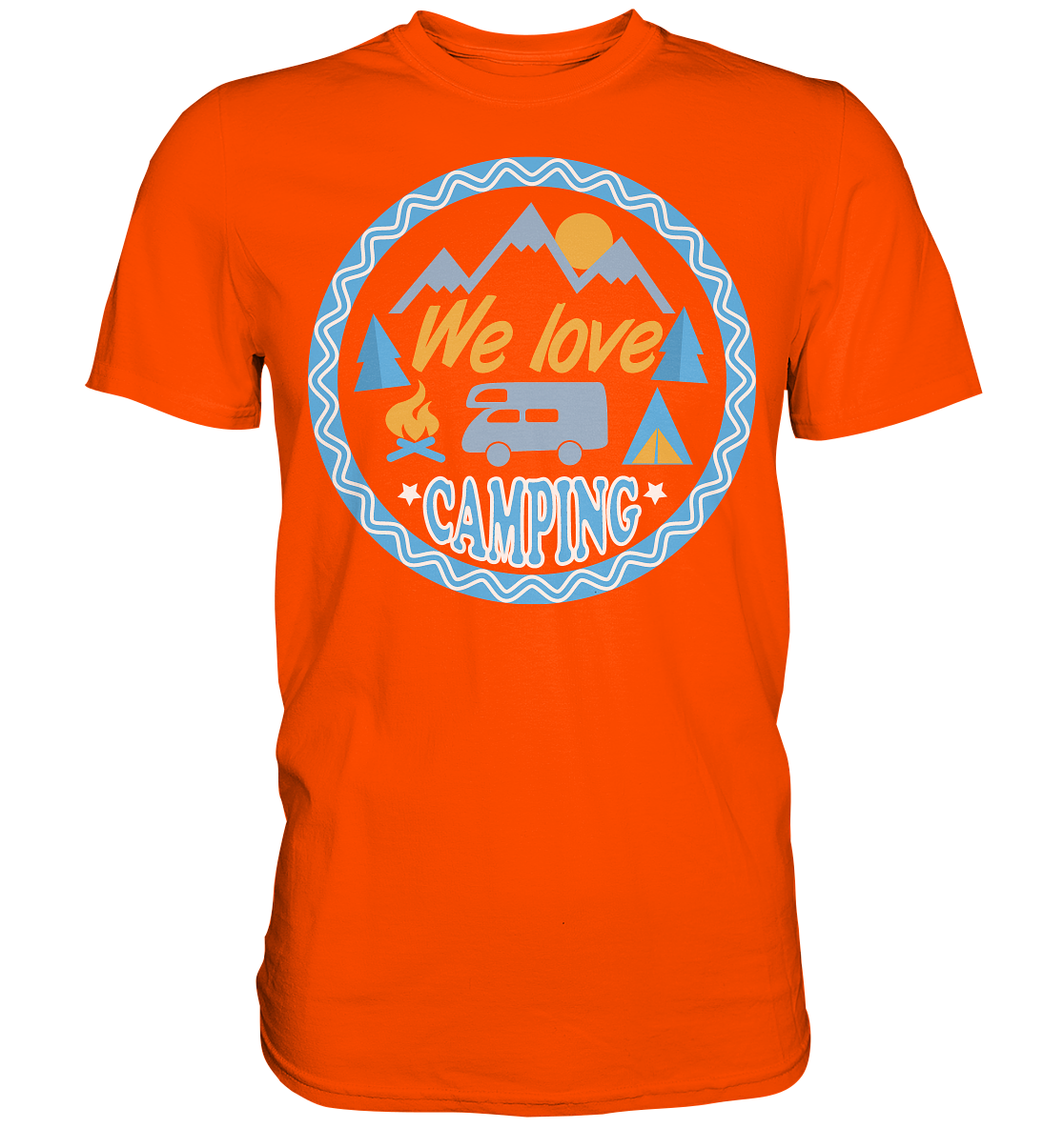 We Love Camping | Unisex Premium T-Shirt - Premium Shirt