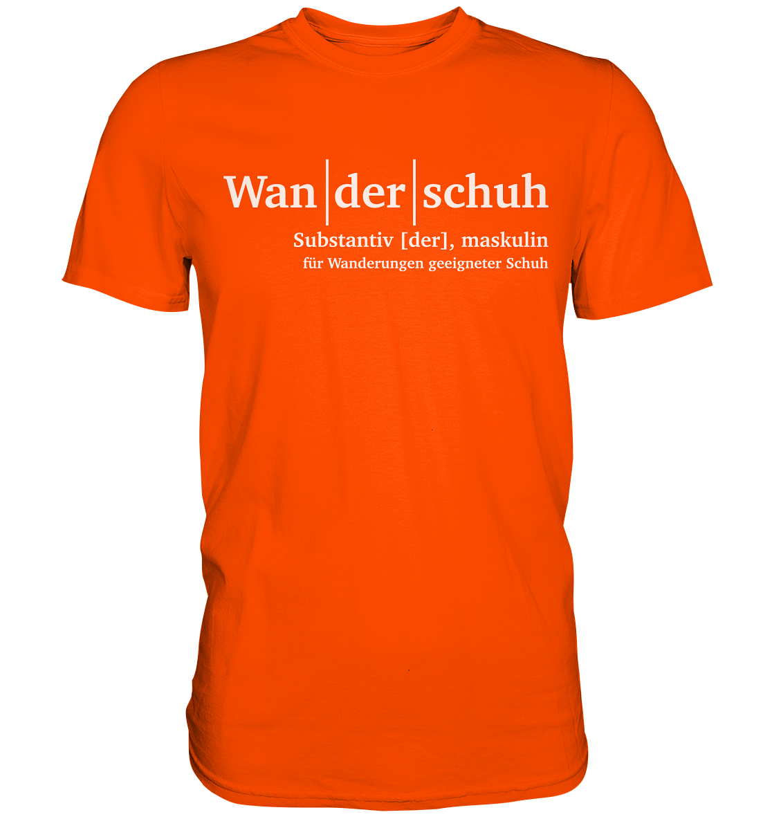 Wanderschuh | Premium T-Shirt