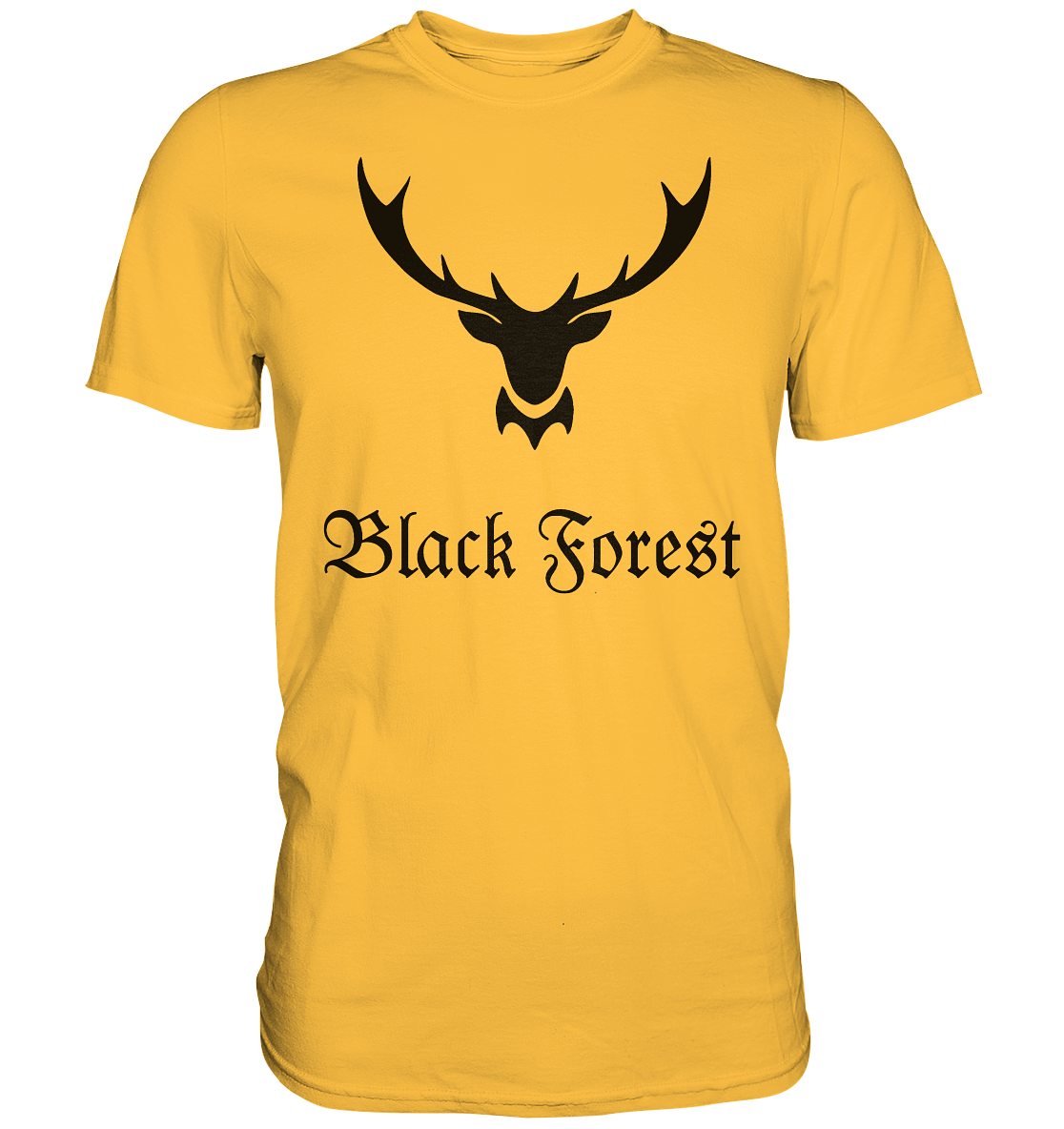 Black Forest Hirschgeweih | Unisex Premium T-Shirt