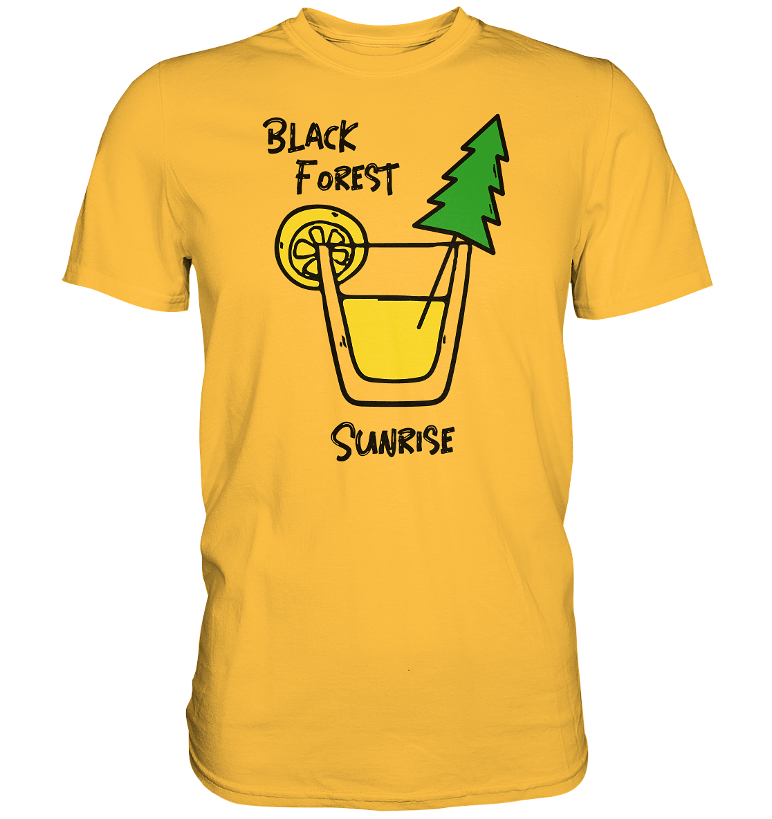 Black Forest Sunrise | Unisex Premium T-Shirt