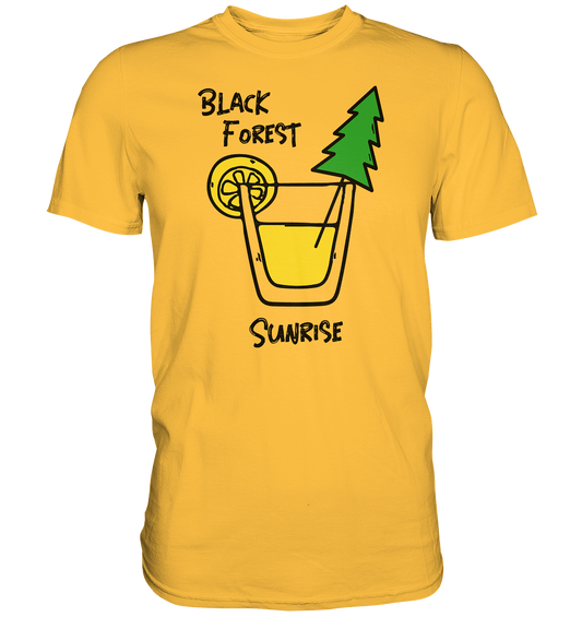 Black Forest Sunrise | Unisex Premium T-Shirt
