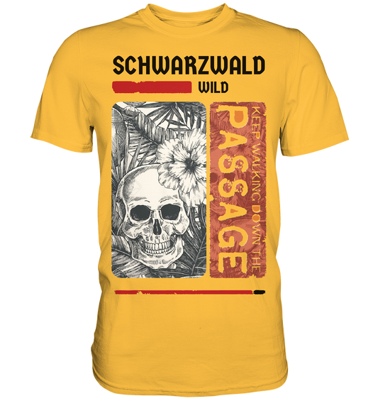Schwarzwald Wild Passage Skull V2 | Unisex Premium T-Shirt