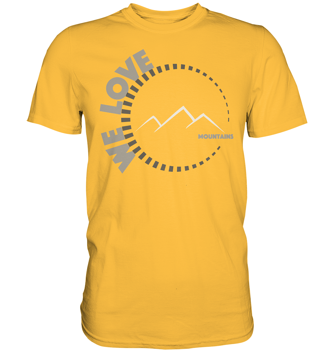 We Love Mountains V2 | Unisex Premium T-Shirt