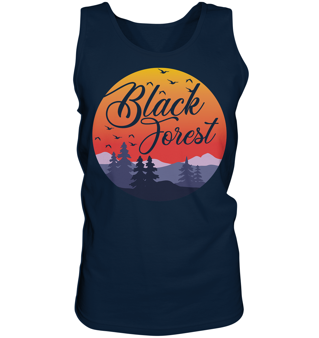 Black Forest Sunset | Unisex Tank-Top