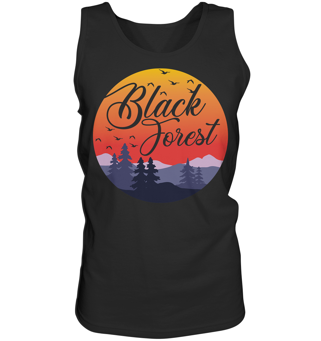 Black Forest Sunset | Unisex Tank-Top