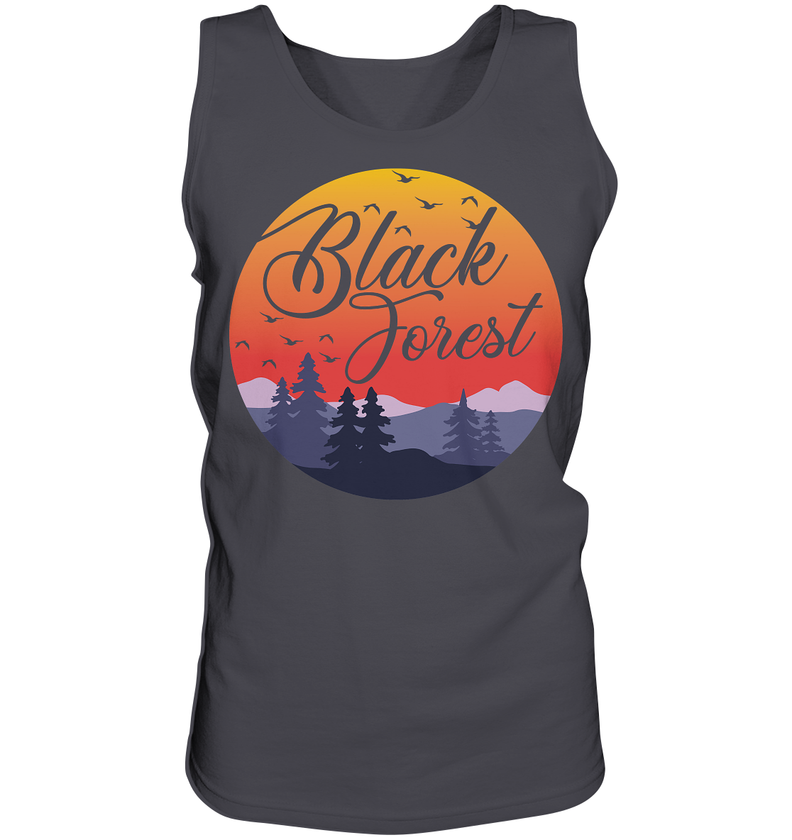 Black Forest Sunset | Unisex Tank-Top