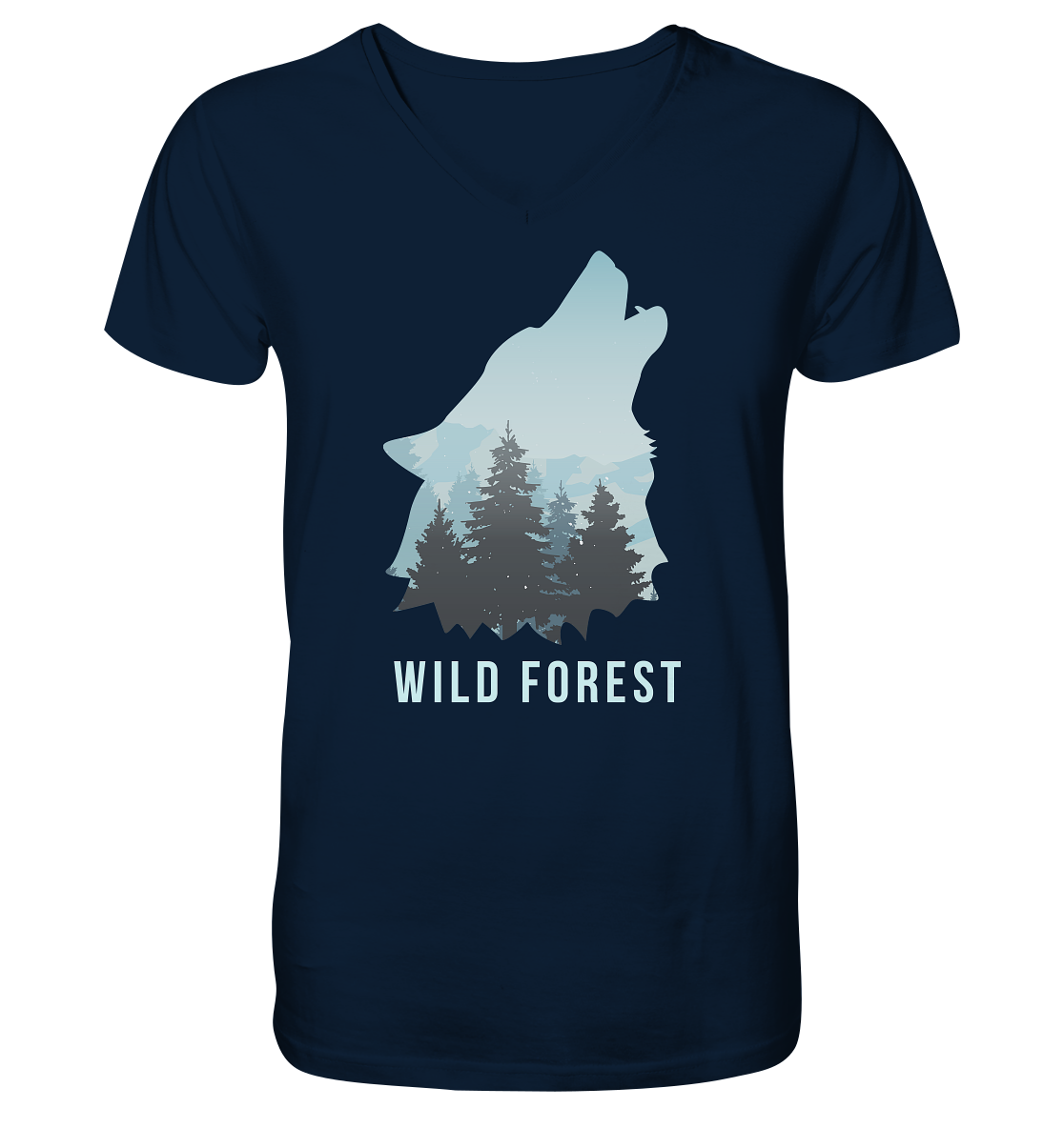 Wild Forest | - V-Neck Shirt