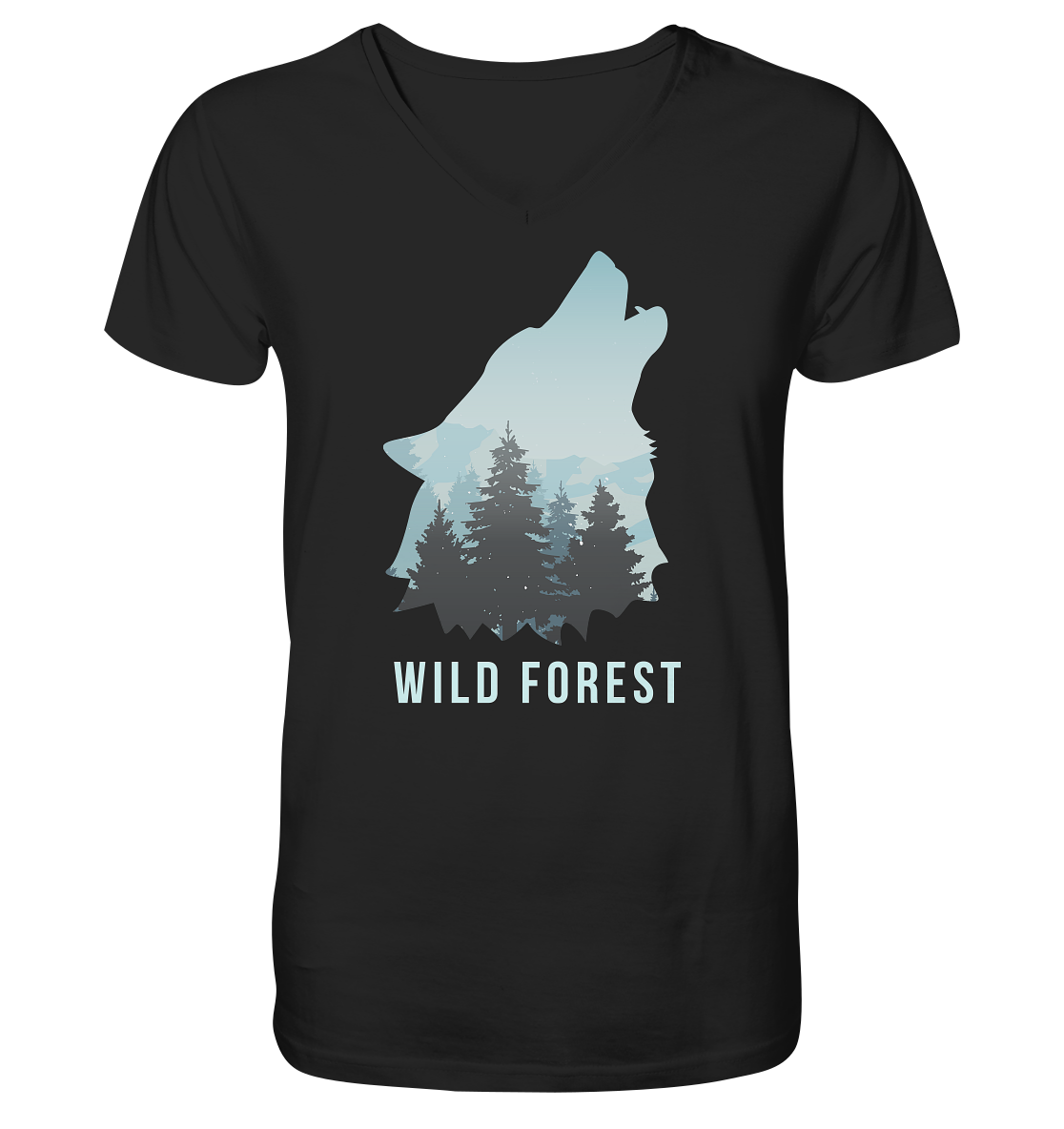 Wild Forest | - V-Neck Shirt