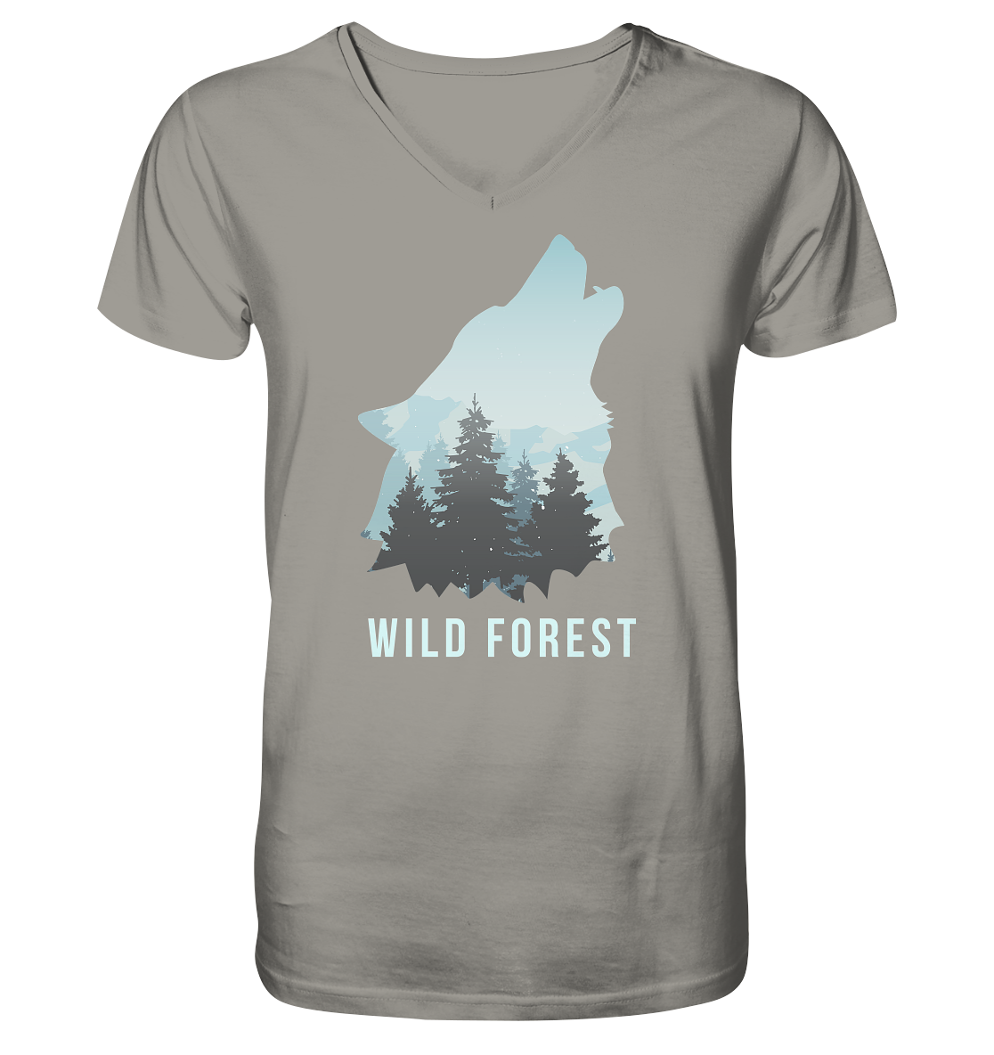 Wild Forest | - V-Neck Shirt
