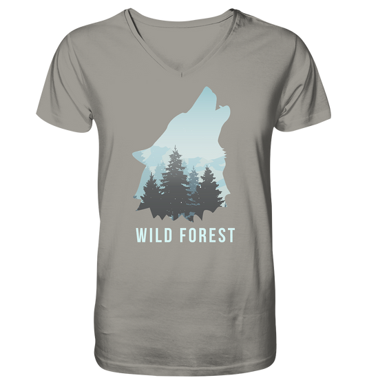 Wild Forest | - V-Neck Shirt