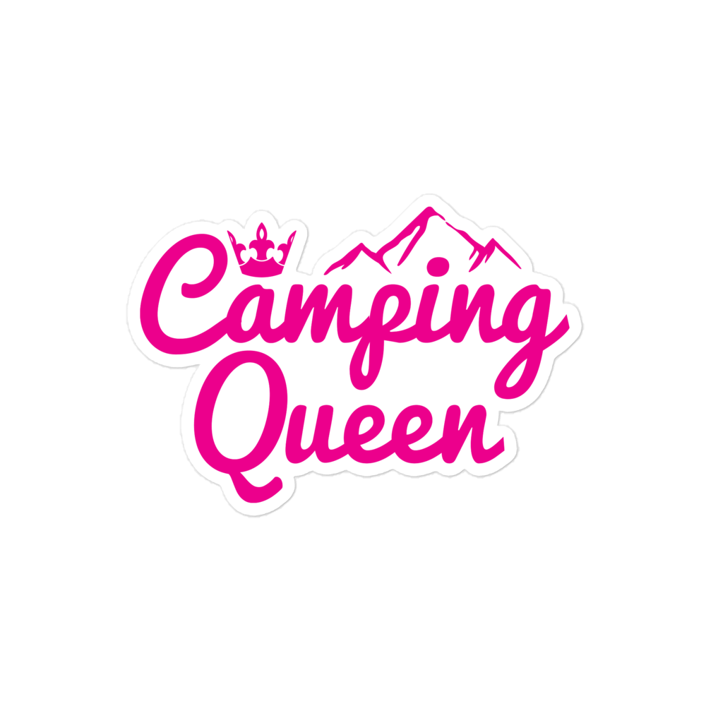 Camping Queen | Aufkleber