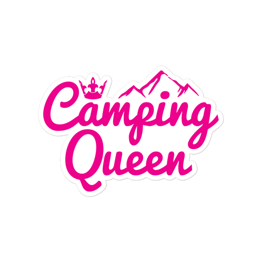 Camping Queen | Aufkleber