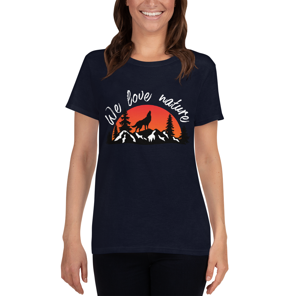 We Love Nature | Damen T-Shirt