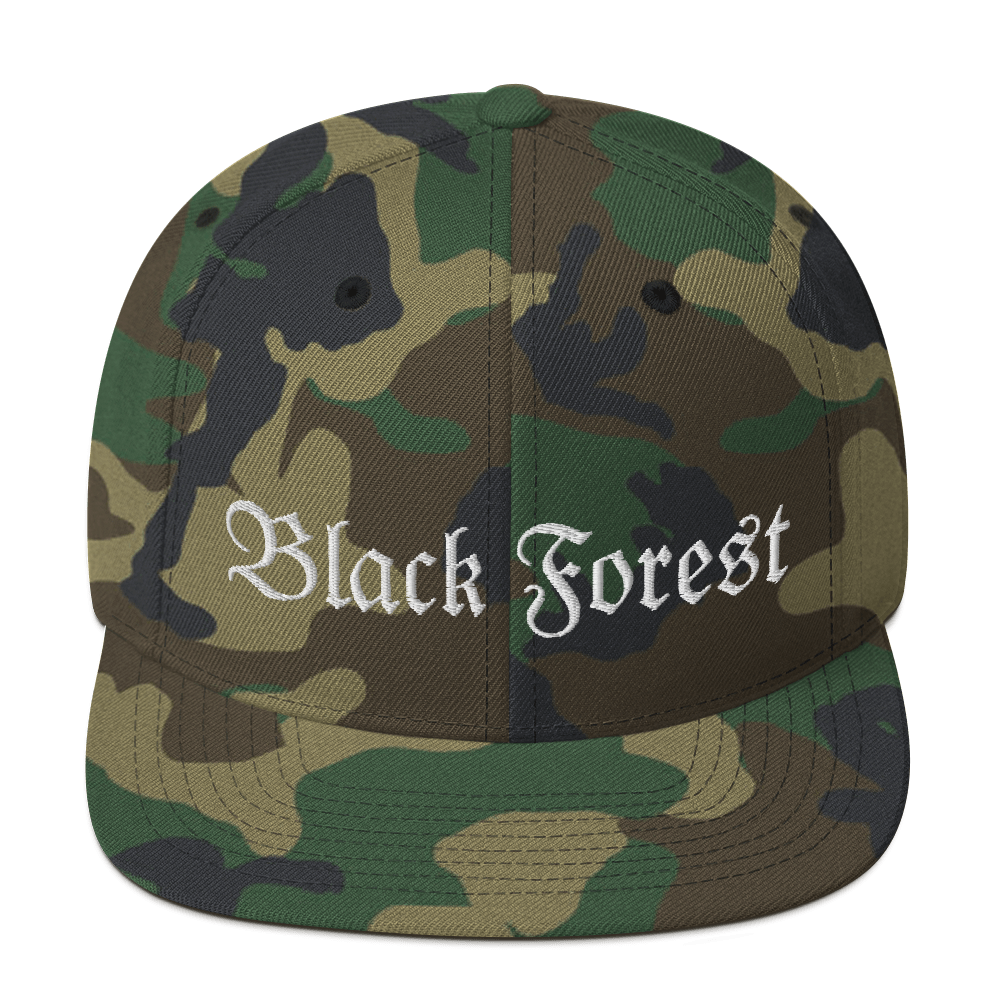 Black Forest | Snapback Cap, bestickt