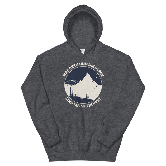 Wandern und Berge | Organic Hoodie