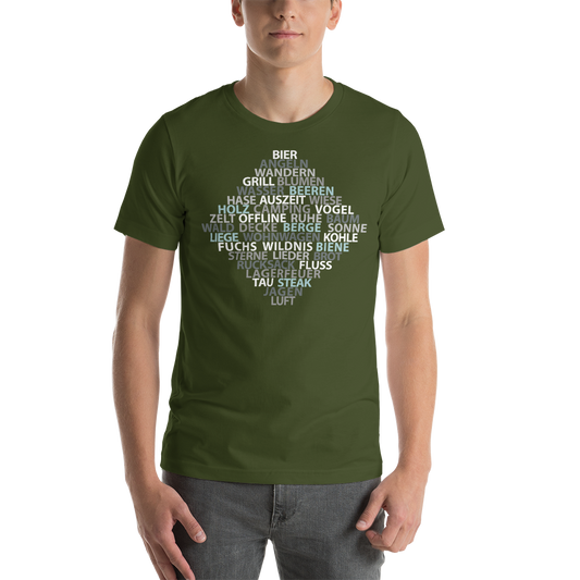 Wortsalat der Natur | Unisex-T-Shirt