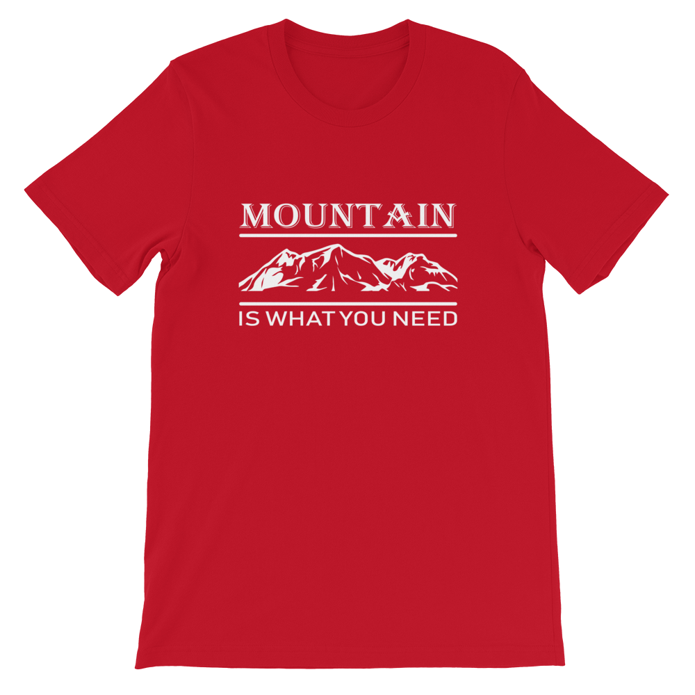 Mountain is what you need | Organic T-Shirt