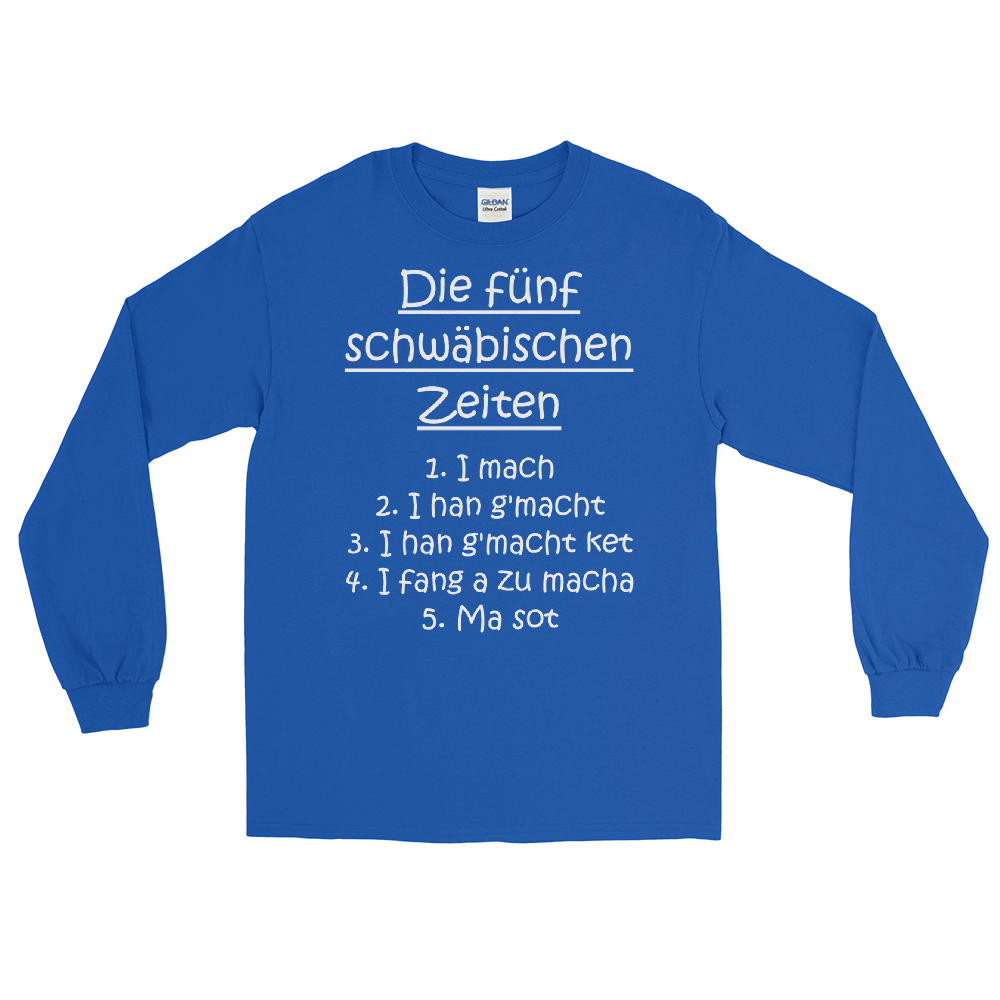 Die 5 schwäbischen Zeiten | Longsleeve