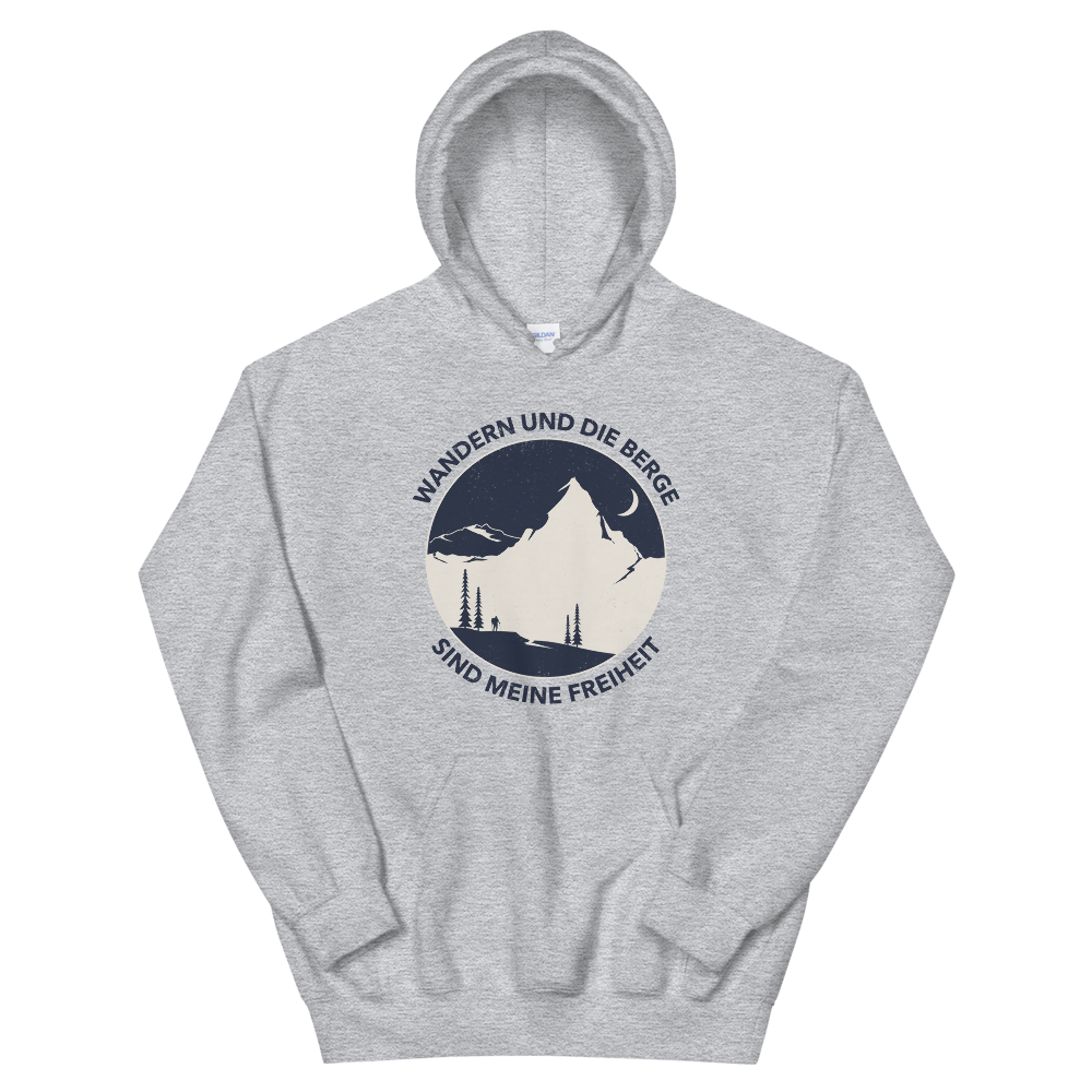 Wandern und Berge | Organic Hoodie