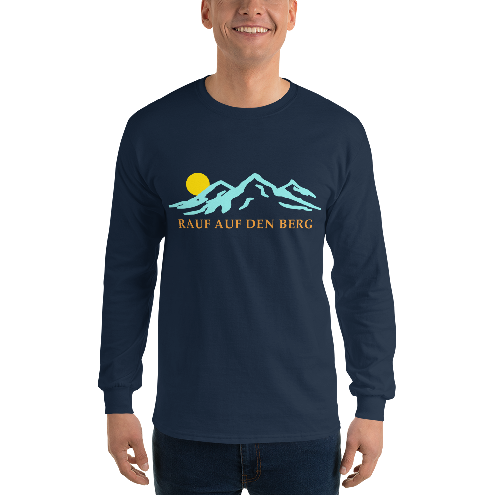 Rauf auf den Berg | Herren Longsleeve