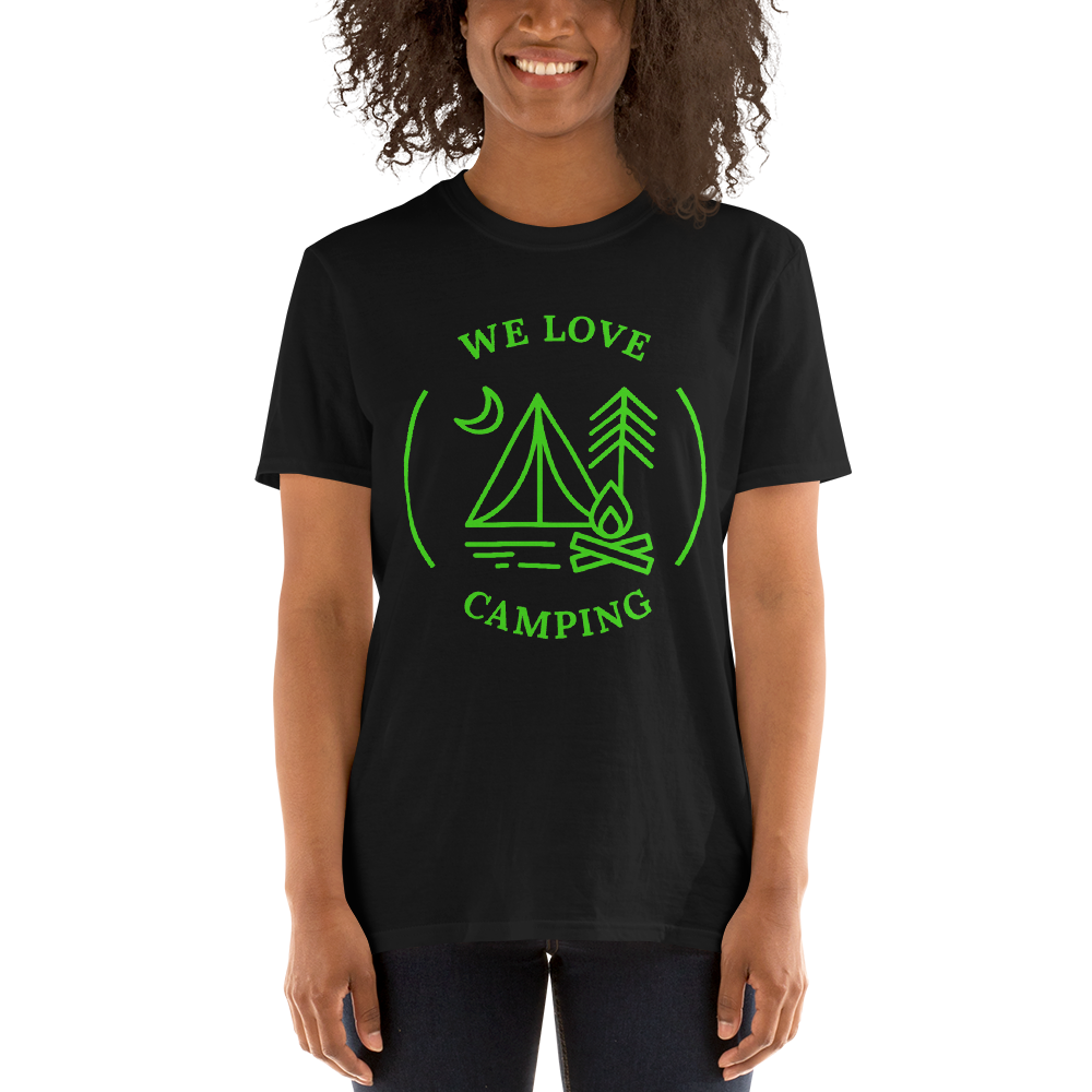 Unisex-T-Shirt - We love camping