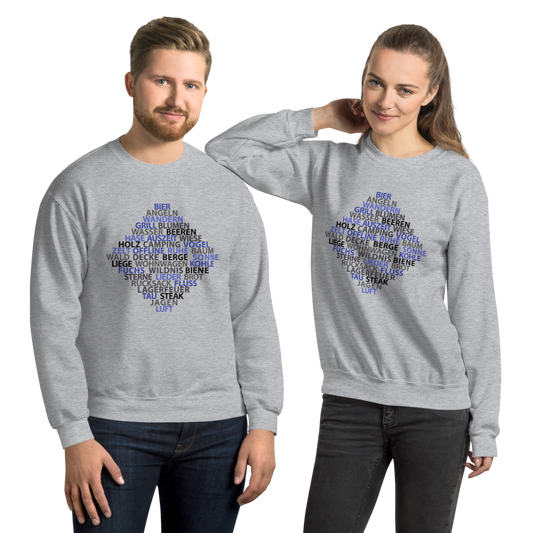 Wortsalat der Natur | Unisex Sweatshirt