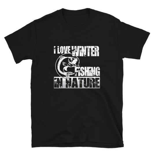 Winter Fishing | Organic T-Shirt