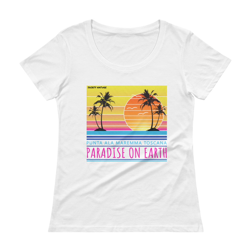 Punta Ala Toscana Paradise On Earth | Damen T-Shirt