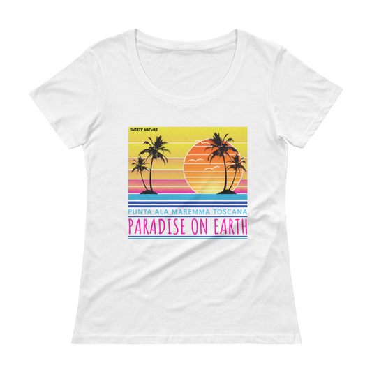 Punta Ala Toscana Paradise On Earth | Damen T-Shirt