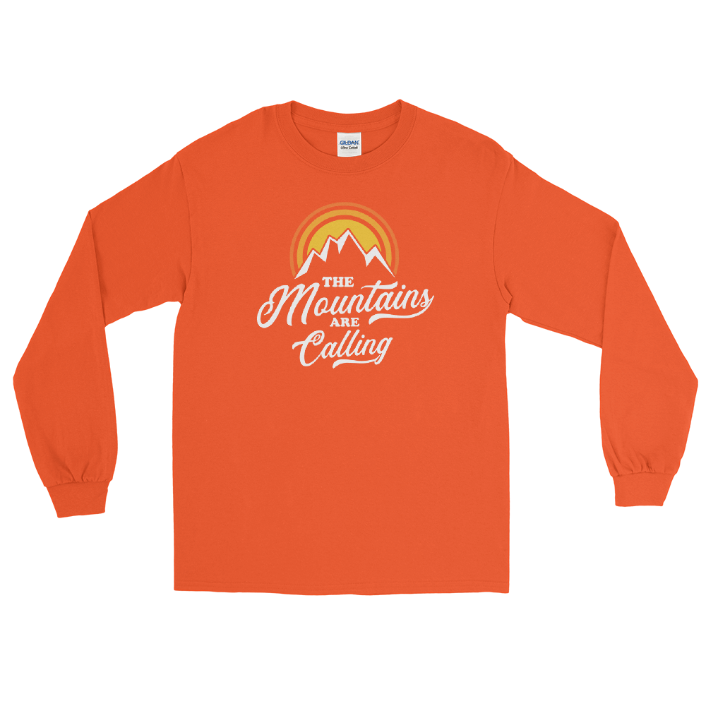 Mountains Are Calling | Herren Longsleeve