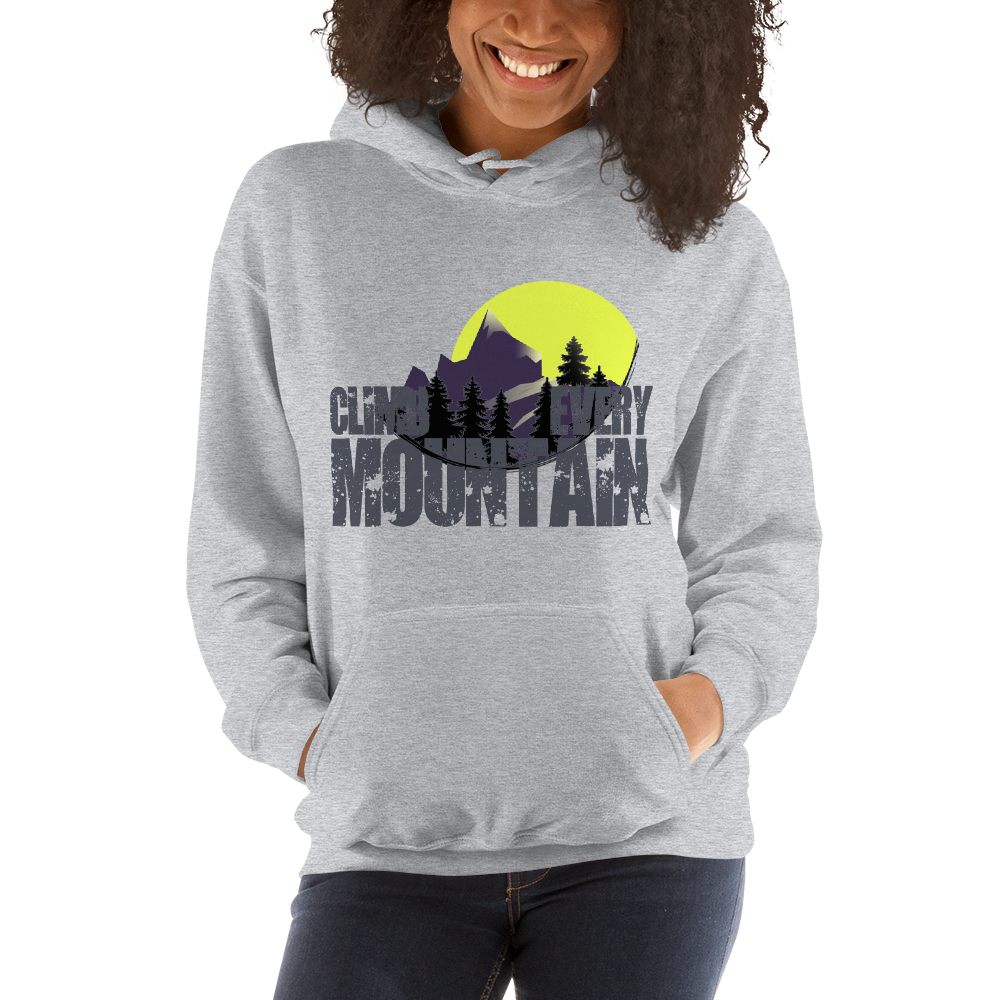 Climb Every Mountain | Kapuzenpulli Hoodie