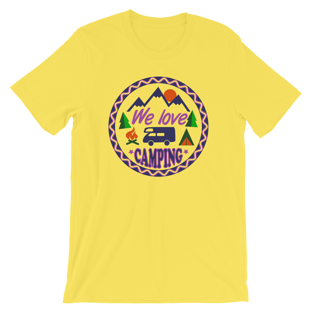 We Love Camping | Organic T-Shirt