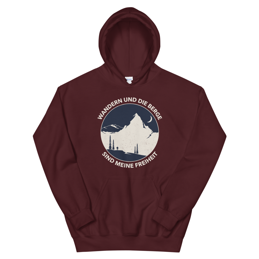 Wandern und Berge | Organic Hoodie