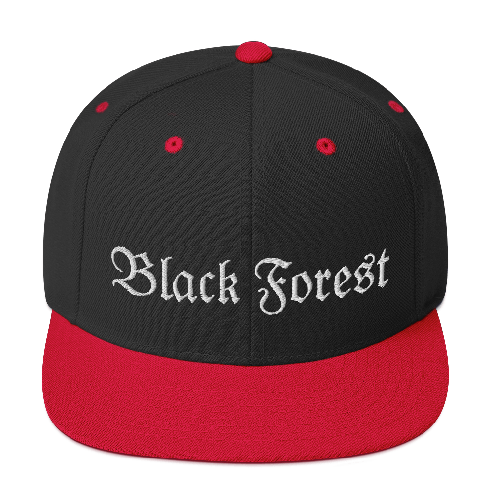 Black Forest | Snapback Cap, bestickt