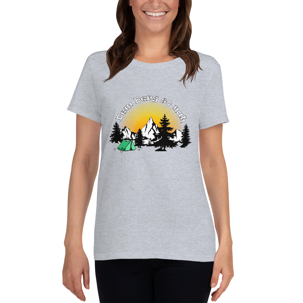 Damen T-Shirt - Dem Berg so nah