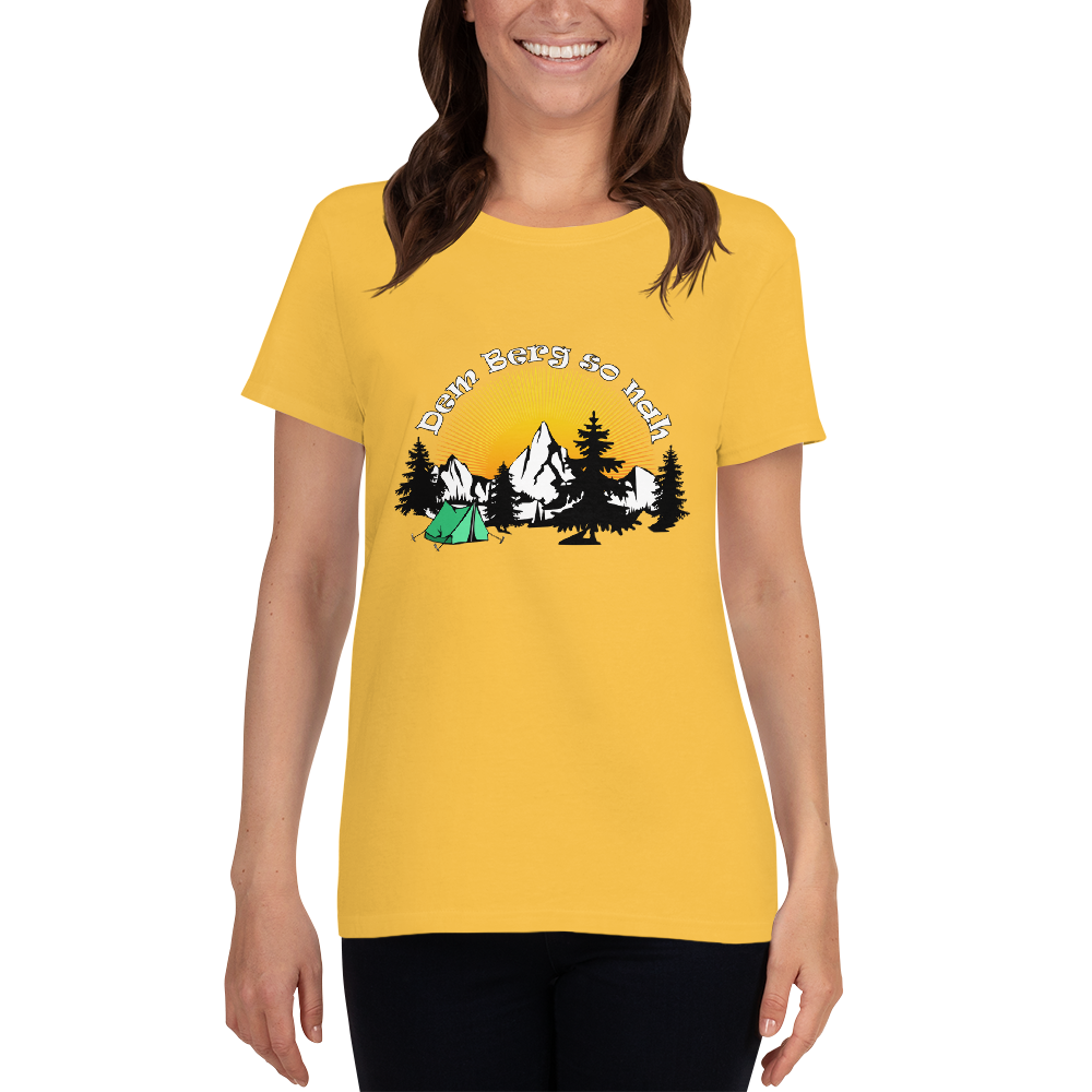 Damen T-Shirt - Dem Berg so nah